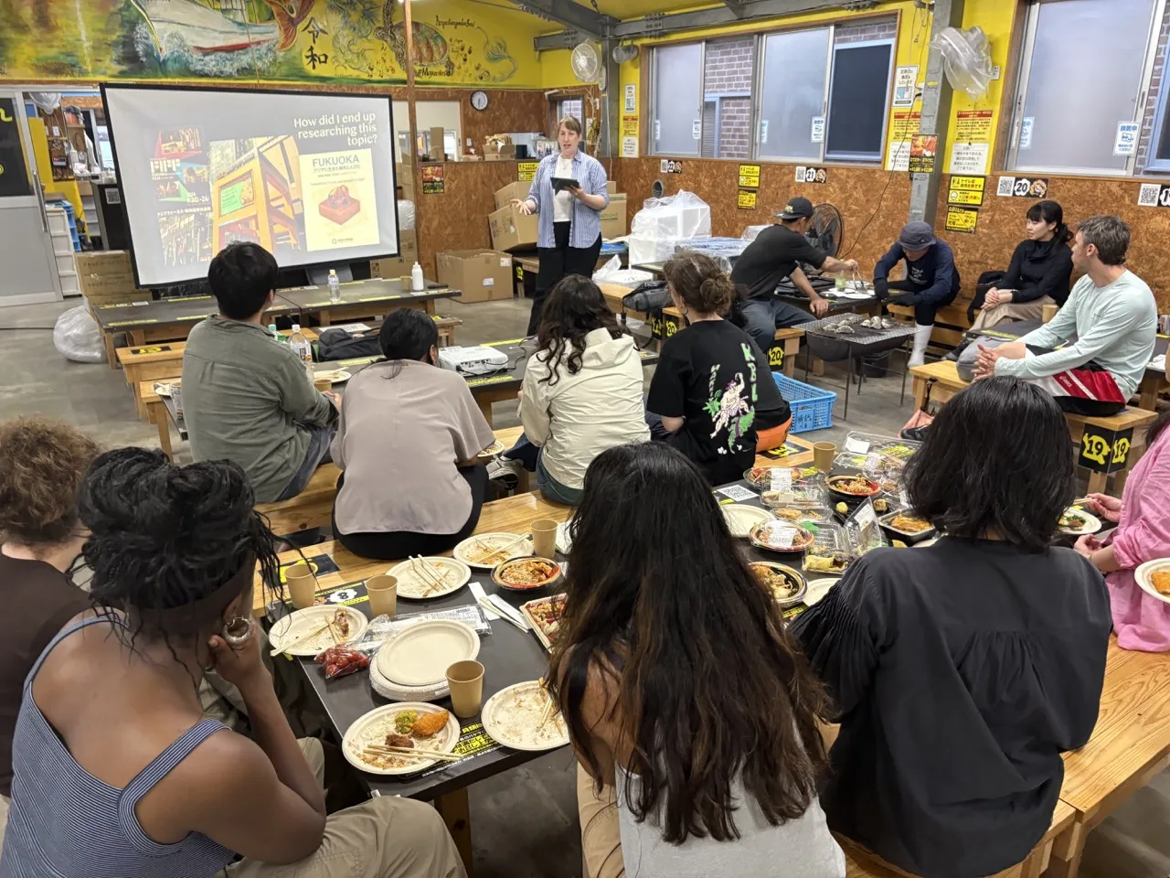 Hannah Shepherd oyster shack lecture