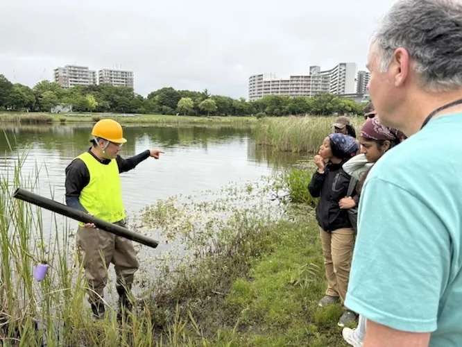 Wetland conservation tour